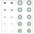 Gunstar Chubbie Target Reticle Set