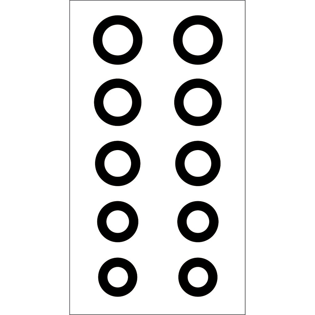 Gunstar Chubby Circle Reticle Set