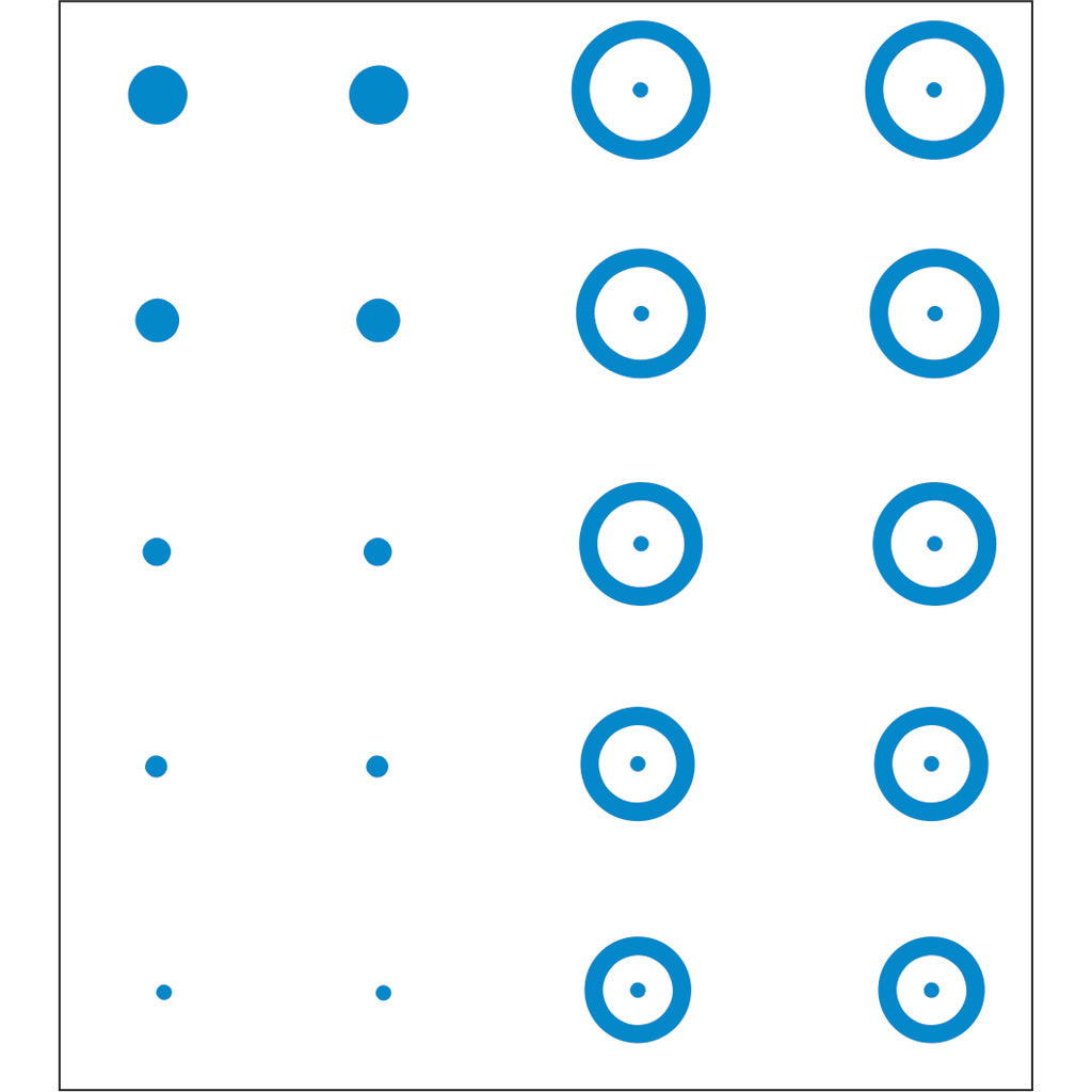 Gunstar Pro Series Chubbie Reticle Set