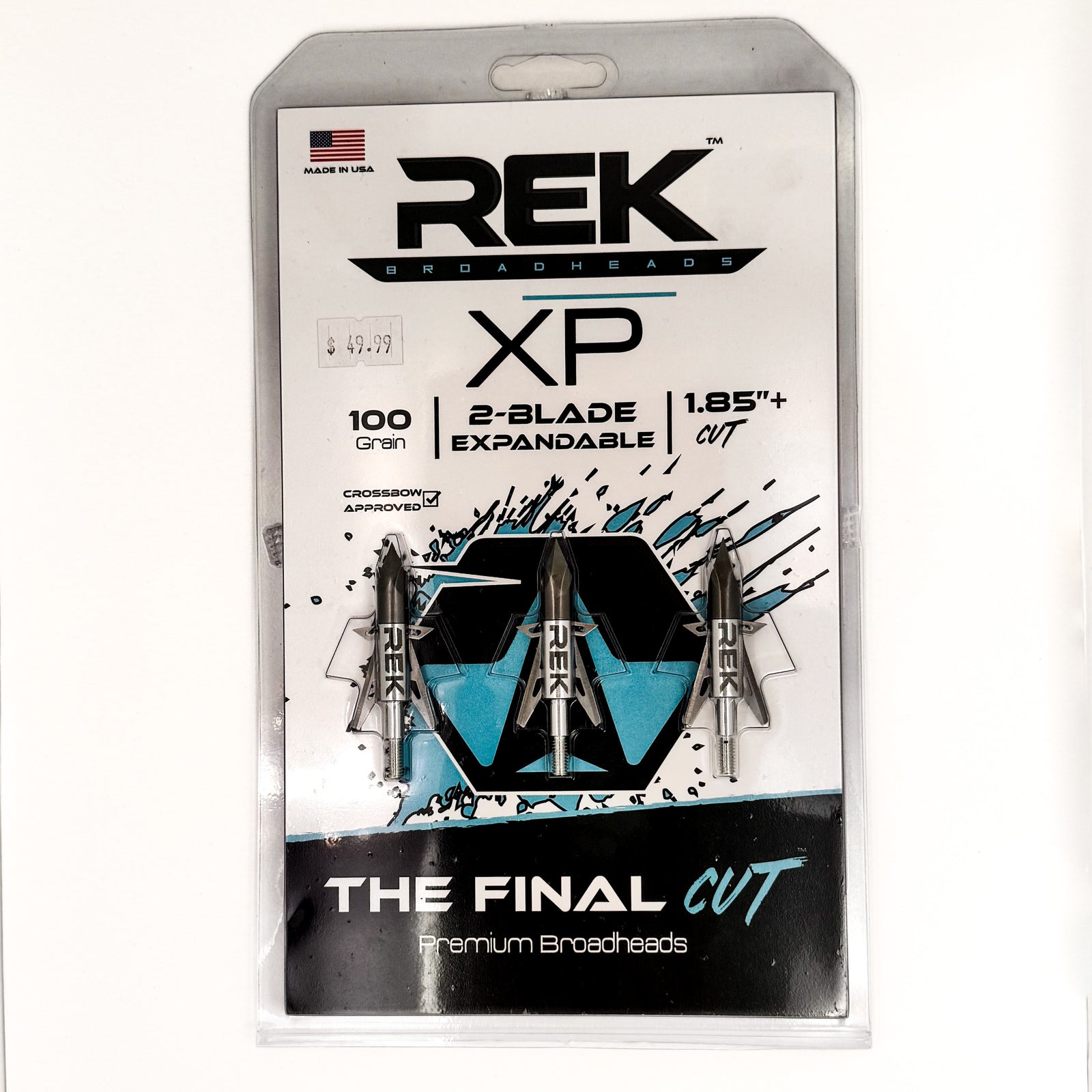 REK XP 2-Blade Expandable Broadheads